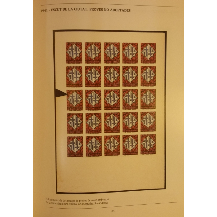 1201 Els segells de l'Ajuntament de Barcelona. "La Caixa". Barcelona. 1989 – imagen 5