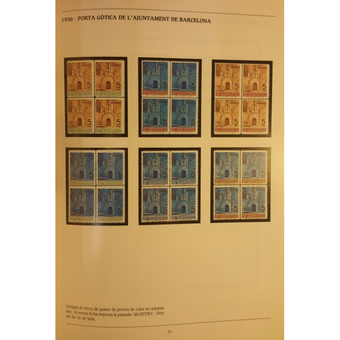 1206 Els segells de l'Ajuntament de Barcelona. "La Caixa". Barcelona. 1989 – imagen 8