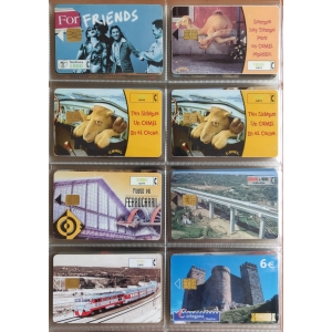167 tarjetas telefónicas diferentes + Álbum, 103 de España, cupones recarga y otros, ver descripción – imagen 9