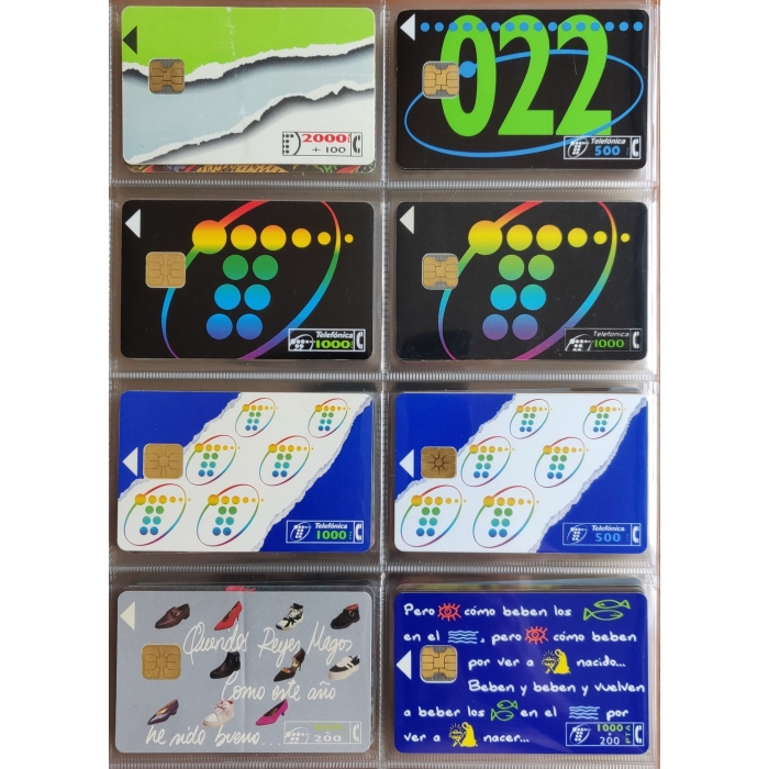 167 tarjetas telefónicas diferentes + Álbum, 103 de España, cupones recarga y otros, ver descripción – imagen 12