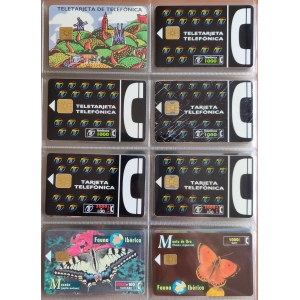 167 tarjetas telefónicas diferentes + Álbum, 103 de España, cupones recarga y otros, ver descripción – imagen 13