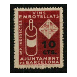 Ajuntament de Barcelona. Impostos Indirectes. V.ins i Embotellats 1937