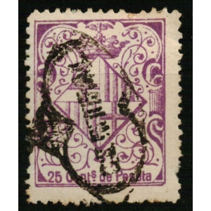 Barcelona. Timbre Municipal 1886-1890-1895