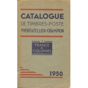 2 Catálogos Yvert y Tellier-Champion de 1950 – imagen 2