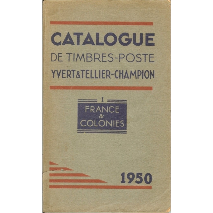 157 2 Catálogos Yvert y Tellier-Champion de 1950 – imagen 2