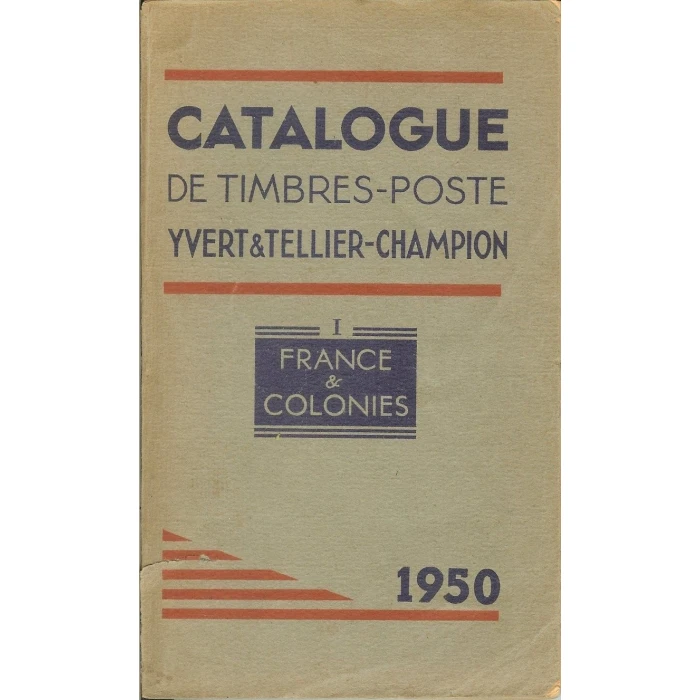 157 2 Catálogos Yvert y Tellier-Champion de 1950 – imagen 2