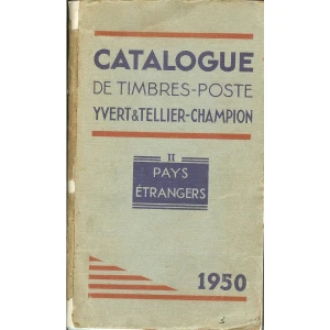 2 Catálogos Yvert y Tellier-Champion de 1950 – imagen 3