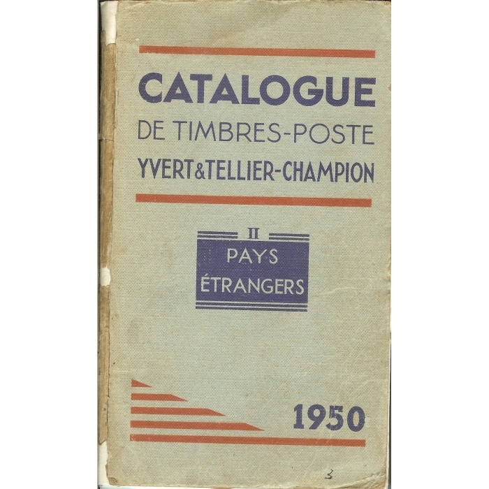 158 2 Catálogos Yvert y Tellier-Champion de 1950 – imagen 3