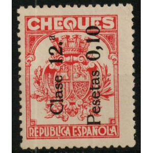 Cheques 1934. Fiscal