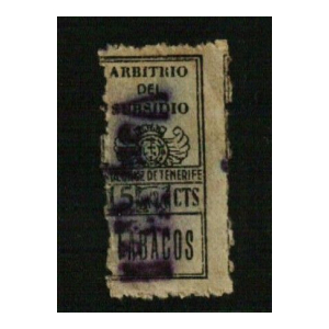 Tenerife. Impuesto Tabaco. Arbitrio del Subsidio 1936. No catalogado