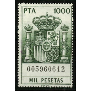 Póliza de 1985. 1 valor de la serie.