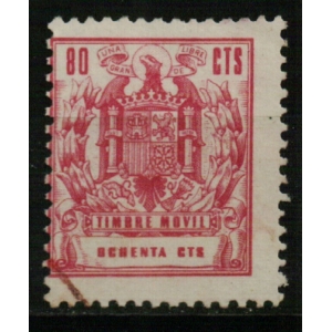 Especial Móvil. 1960/76. 80 cts. carmín