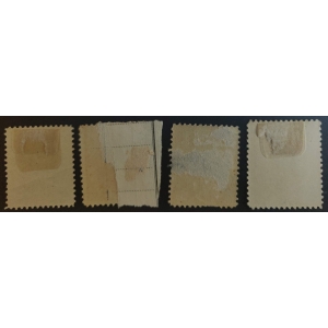 Impuesto Municipal de Granada. 1899. 4 valores – imagen 2
