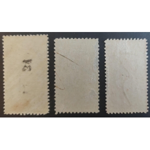 Timbre Municipal de Castellón de la Plana (Alicante). 1900. 3 valores – imagen 2