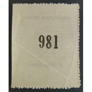 Sello del Ayuntamiento de Bilbao. Impuesto sobre anuncios. Años '30 ?. 1 valor – imagen 2