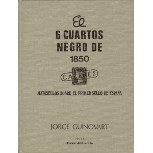 El 6 Cuartos negro de 1850
