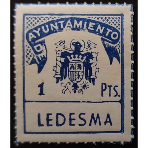 TIMBRE MUNICIPAL DEL AYUNTAMIENTO DE LEDESMA (SALAMANCA)