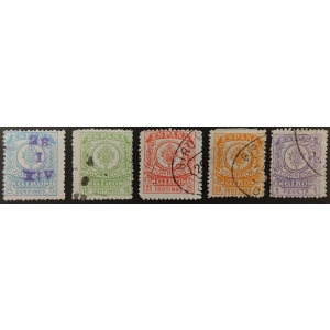 Giro Postal. 1911-1920. serie completa