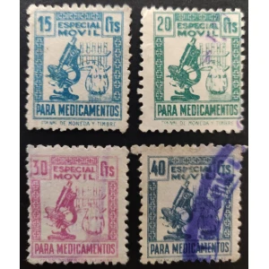 Especial Móvil Medicamentos. Microscopio 1942/49