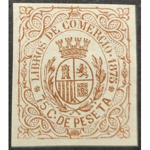 Colonias Españolas. Cuba. Libros de Comercio 1875.