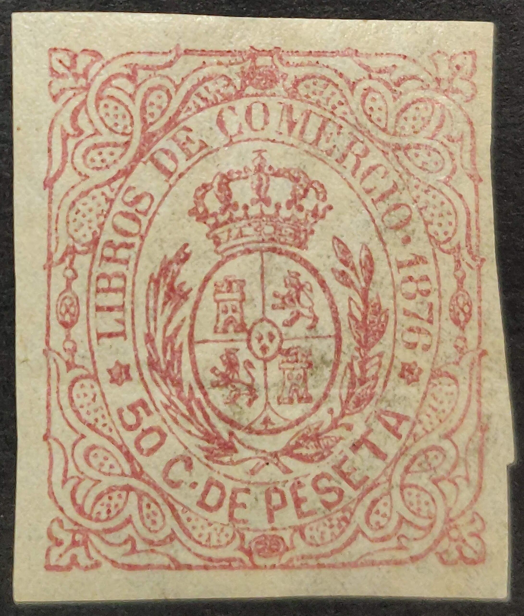 2515 Colonias Españolas. Cuba. Libros de Comercio 1876.