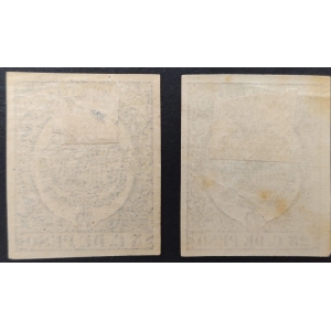 Colonias Españolas. Cuba. Timbre Móvil 1894. 2 sellos. – imagen 2