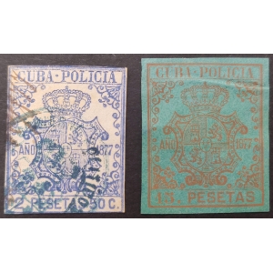 Colonias Españolas. Cuba. Documentos de Policía. 1877