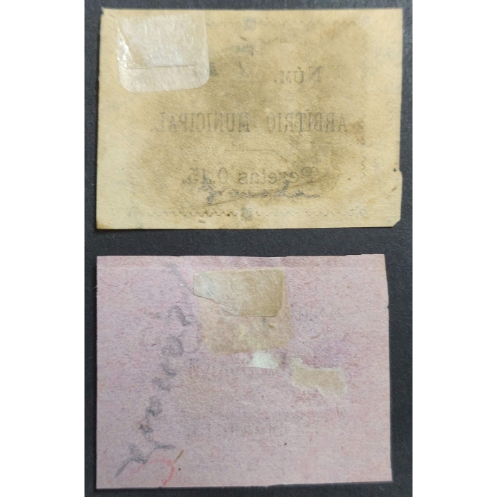 2642 Arbitrios municipales del Ayuntamiento de Granada. Año 1897 - 2 valores – imagen 2