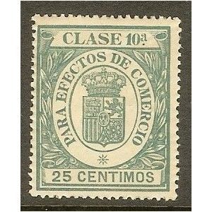 Efectos de Comercio 1904. Numeración A.000.000