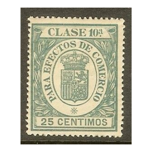 Efectos de Comercio 1904. Numeración A.000.000