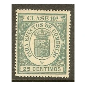 Efectos de Comercio 1904. Numeración A.000.000