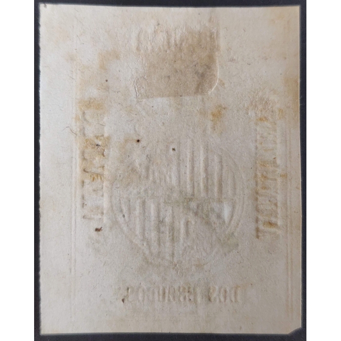 Sello del Ayuntamiento Popular de Palma de Mallorca. 1868 . 1 valor – imagen 2