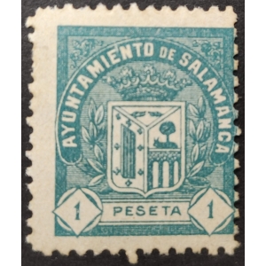 Timbre Municipal del Ayuntamiento de Salamanca. 1900-1930 Aprox