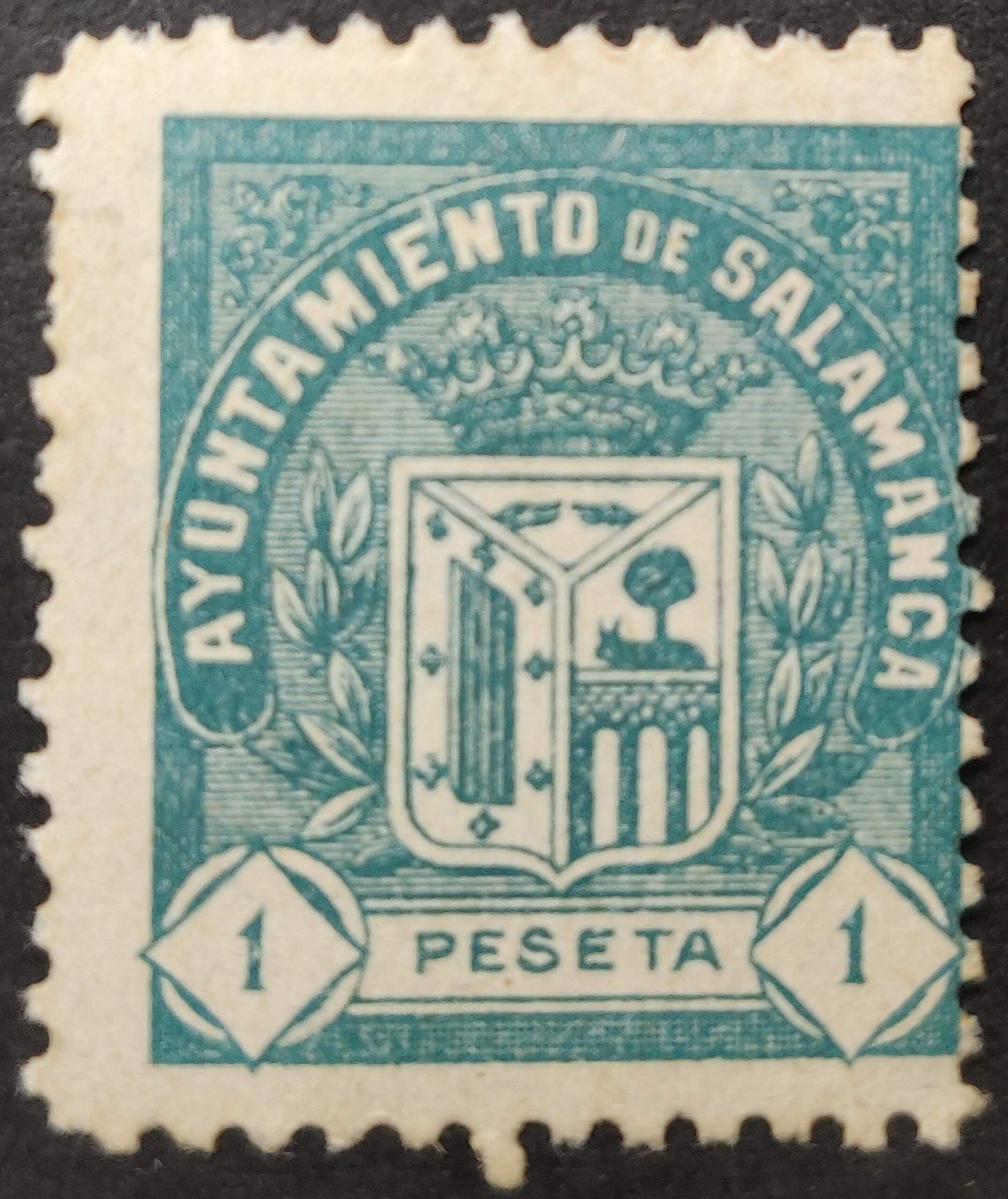 2762 Timbre Municipal del Ayuntamiento de Salamanca. 1900-1930 Aprox