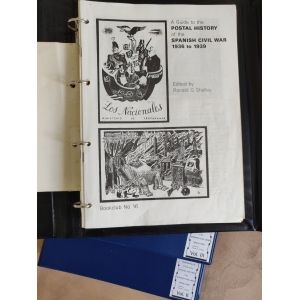Colección de 24 libros de la Spanish Philatelic Society Bookclub R. G. Shelley. Ex-Biblioteca Gomez-Guillamón – imagen 7