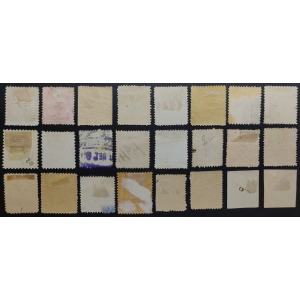 Excelente conjunto de Timbres Municipales de Sevilla. 1876-1905. 24 valores – imagen 5