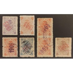 Impuesto Municipal del Ayuntamiento de Valencia de 1895 con habilitación para su uso en 1905