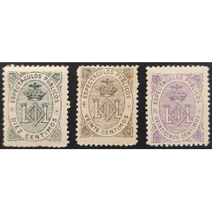 Impuesto Municipal del Ayuntamiento de Valencia sobre Espectáculos Públicos. Años 1900-1930 aprox.