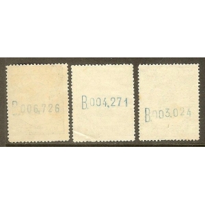 Efectos de Comercio. 1919. 3 Valores de la Serie – imagen 2