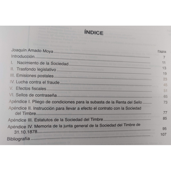 2936 La sociedad del timbre (1874-1879). Discursos académicos XVIII. Joaquín Amado Moya – imagen 2