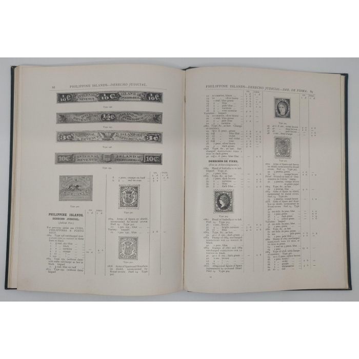 2956 Catalogue of the Revenue Stamps of Spain and Colonies. 1902. L. W. Fulcher, Walter Morley – imagen 11