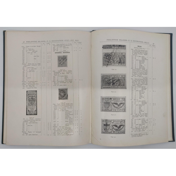 2957 Catalogue of the Revenue Stamps of Spain and Colonies. 1902. L. W. Fulcher, Walter Morley – imagen 12