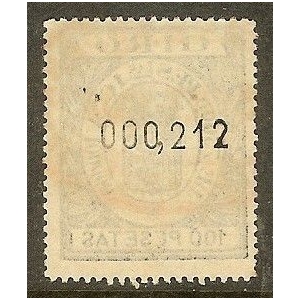 Efectos de Comercio. Giro. 1900. Valor clave de la serie – imagen 2