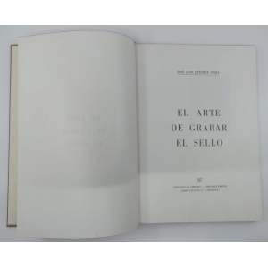 El arte de grabar el sello. José Luis Sánchez Toda. 1969 – imagen 5