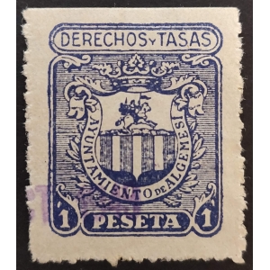 Sello Municipal del Ayuntamiento de Algemesí (Valencia). Años '20-'30