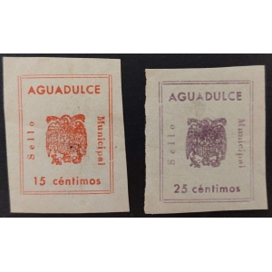 Sello Municipal del Ayuntamiento de Aguadulce (Sevilla). Años '40-'60