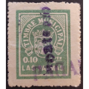 Timbre Municipal de Las Palmas (Canarias) Años '30. Impuesto Municipal
