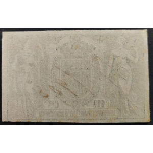 Póliza 1905 África Occidental Española A.O.E. 50 c. Sin Numeración – imagen 2