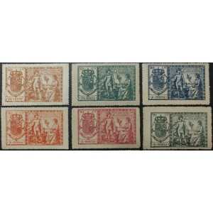 Territorios Españoles del África Occidental. Pólizas de 1911. Serie completa – imagen 2