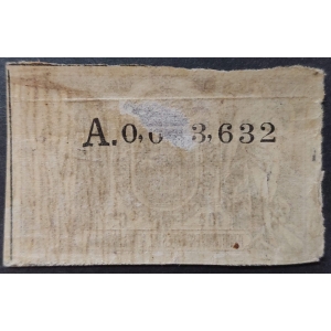 Póliza 1906 África Occidental Española A.O.E. 1,25 p. – imagen 2